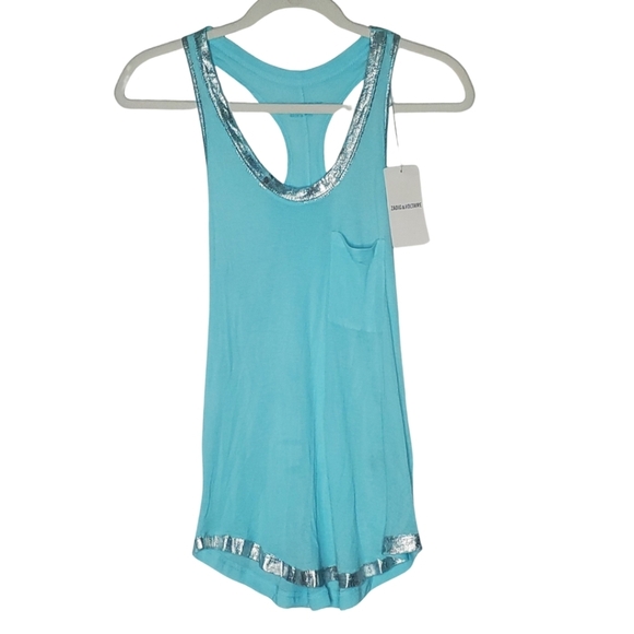 Zadig & Voltaire Racerback Tank Top NWT XS - Picture 5 of 10